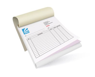 Printed NCR Invoice Book